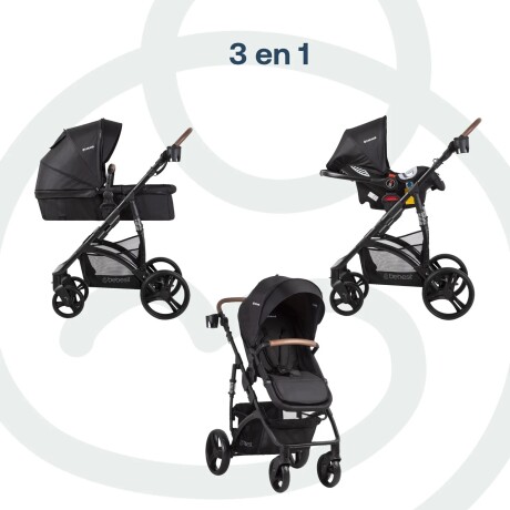 Coche Travel System QUEST LX Bebesit Negro Coche Travel System QUEST LX Bebesit Negro