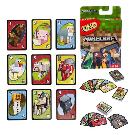 Juego Uno Minecraft Juego Uno Minecraft