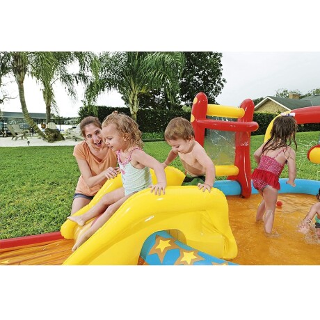 Piscina Infantil Inflable Bestway Parque Deportivo de Juegos Multicolor