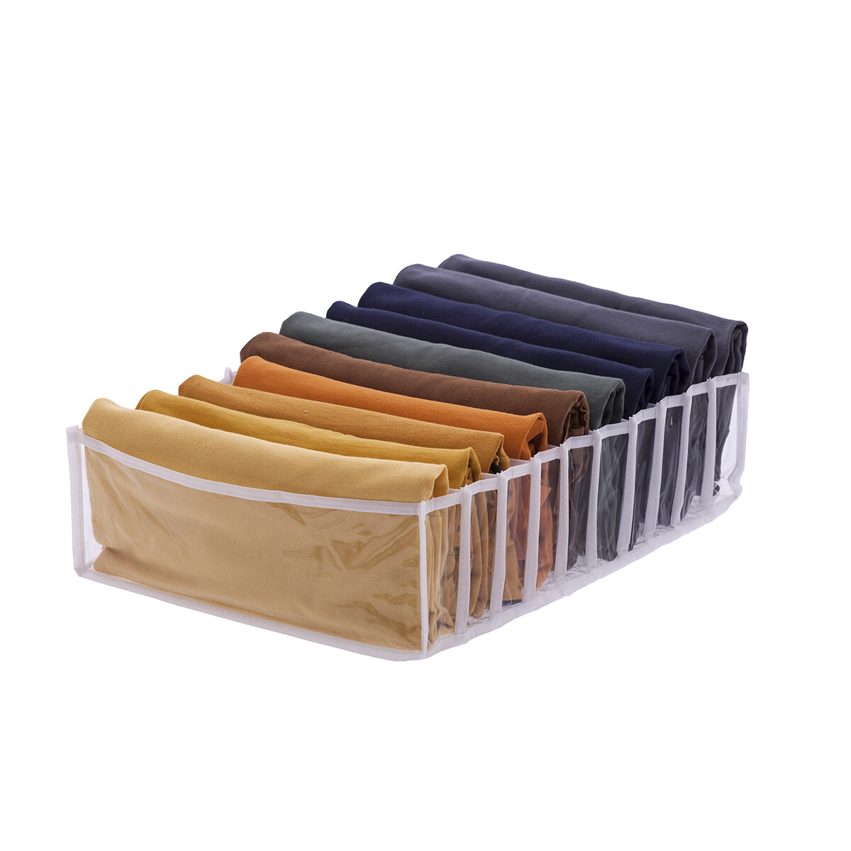 Organizador para ropa x 10 reparticiones 
