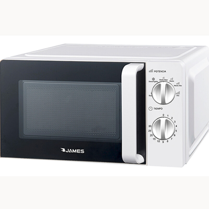 MICROONDAS JAMES J-18 GR Manual Blanco Sin color