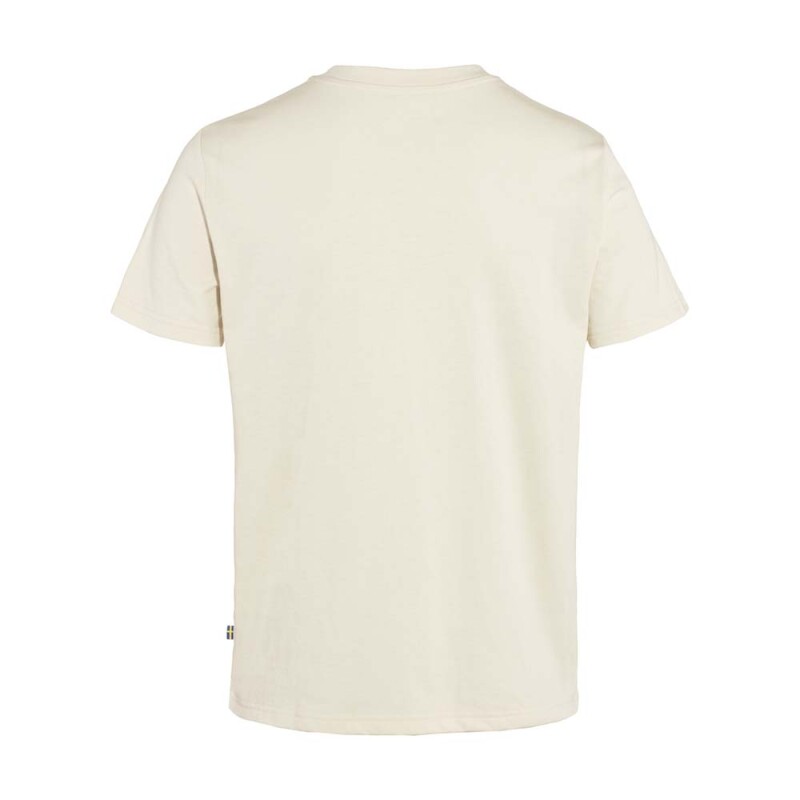 Polo Fjallraven Logo Tee Mujer Chalk White