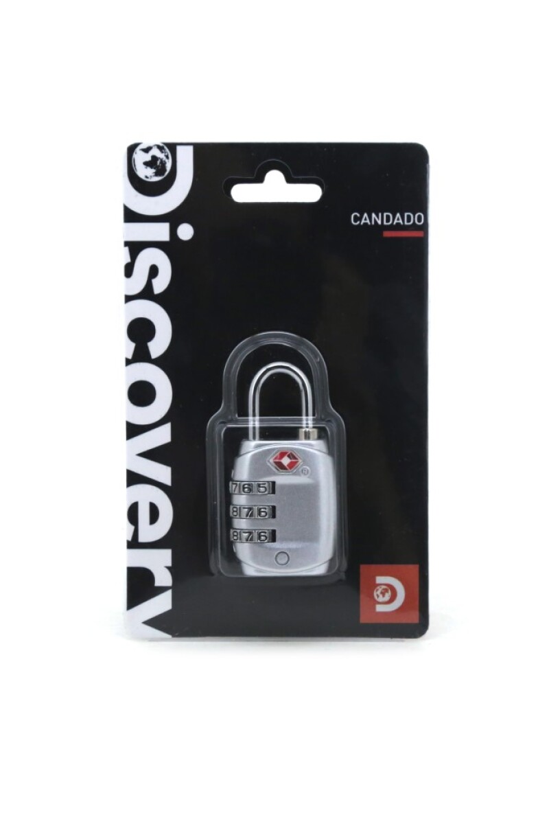Candado para Valija - Discovery Plateado