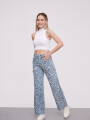 Pantalon Paillant Estampado 1