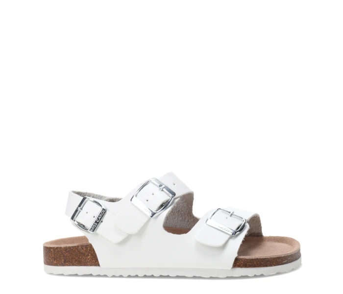 Sandalia STRAPS con tira trasera White