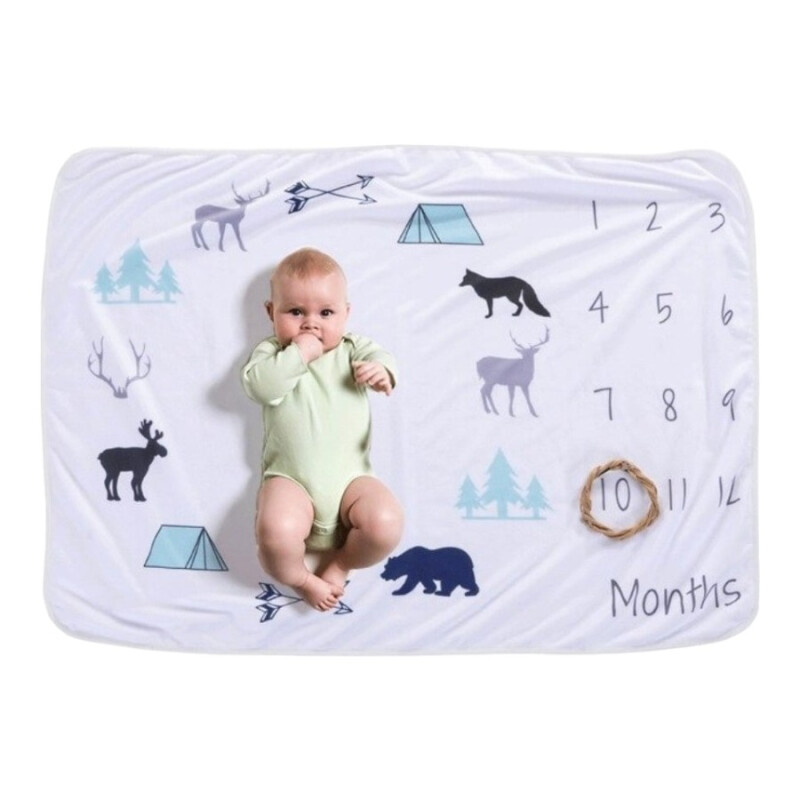 Manta fotos bebé mes a mes Manta fotos bebé mes a mes