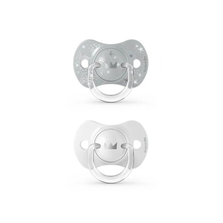 Chupete Suavinex Pro 0-6 Meses Nocturno Gris 2 Unidades Chupete Suavinex Pro 0-6 Meses Nocturno Gris 2 Unidades