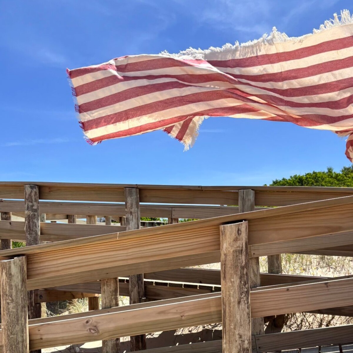 Lona De Playa - Capri Rojo 