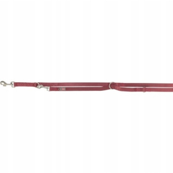 PREMIUM ADJUSTABLE LEAD, XS–S: 2.00 M/15 MM, SANGRIA PREMIUM ADJUSTABLE LEAD, XS–S: 2.00 M/15 MM, SANGRIA