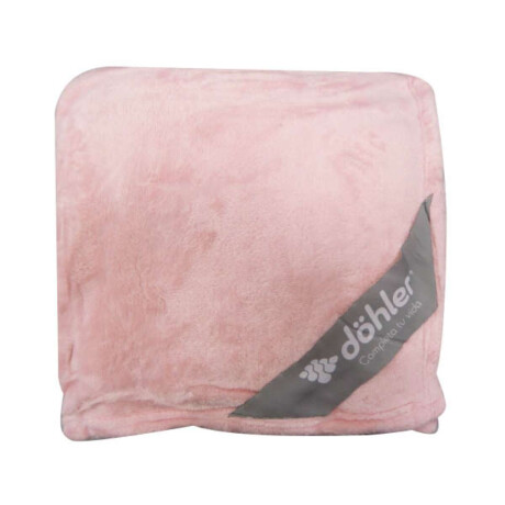 Frazada Flannel 2 Plazas Home Class 200 x 240 cm Rosa