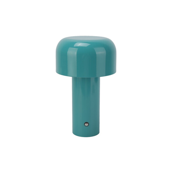 Lámpara de mesa hongo inalámbrica verde USB cálida AI9863