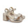 SANDALIAS CUERO VERSALLES DORADO