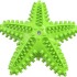 Juguete Perro Dental Morder Higiene Estrella Marina Flotante Color Variante Verde