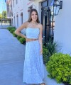 Pollera Broderie blanco
