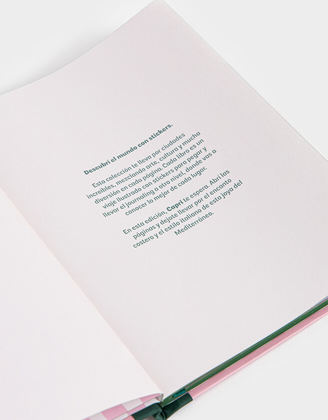 Anotadores Cuadernos y Memos Libro De Stickers Journaling - Rosa Claro
