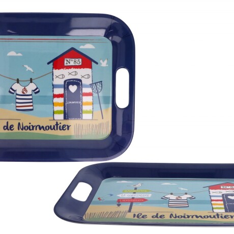 Bandeja de melanima rectangular Linea Noirmoutier Bandeja de melanima rectangular Linea Noirmoutier