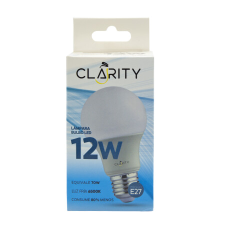 Bombita Led CLARITY 12w Bombita Led CLARITY Blanca 12w