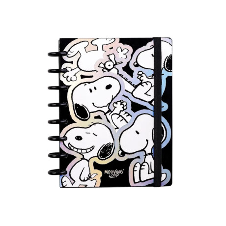 Cuaderno Mooving A5 c/ Discos Snoopy