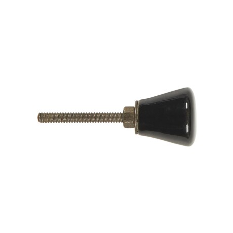 TIRADOR CERÁMICA CERAMICA NEGRO 0582