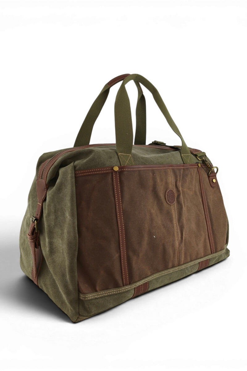 Bolso de viaje y deporte Verde