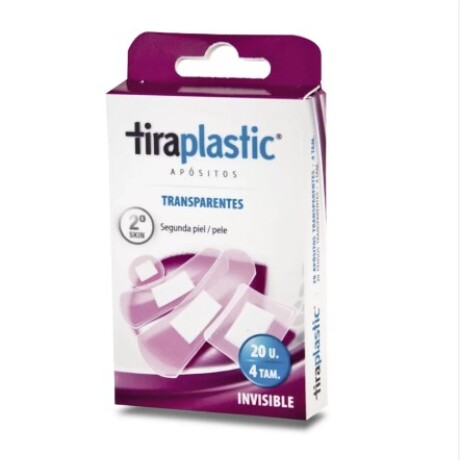 Tiraplastic curitas Transparente x20 4 tamaños