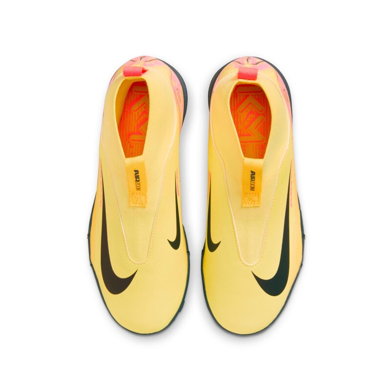 Championes de fútbol Nike Jr. Mercurial Superfly 10 Academy "Kylian Mbappé" de Niños Naranja