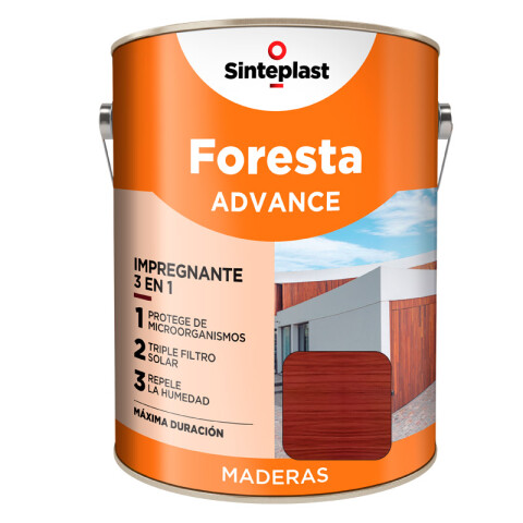 Foresta Advance Impregnante -3en1- Brillante Cedro