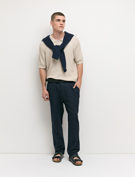 080577 PANTALON HARRY Azul Oscuro