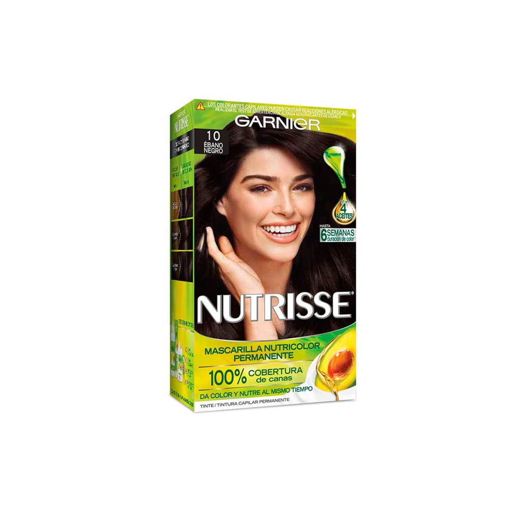 NUTRISSE KIT N.10 NEGRO CJ única