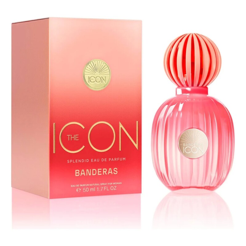Perfume Antonio Banderas The Icon Splendid EDP 50ml Para Mujer Aroma Floral Perfume Antonio Banderas The Icon Splendid EDP 50ml Para Mujer Aroma Floral