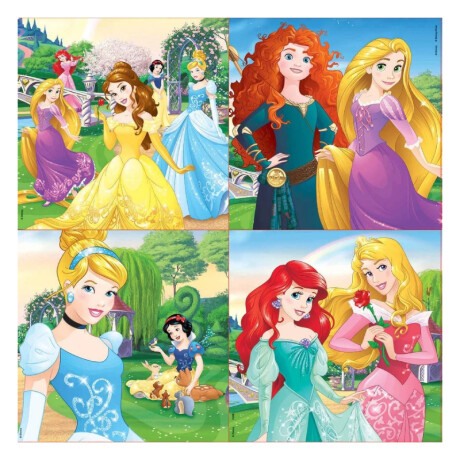 Set de 4 Puzzles Educa Princesas 001