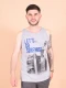 MUSCULOSA LETS GO SURFING GRIS CLARO
