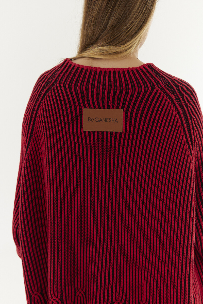 Sweater Twist Bordo