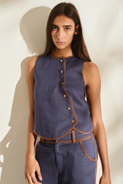 PRE VENTA TOP TIERRA Azul