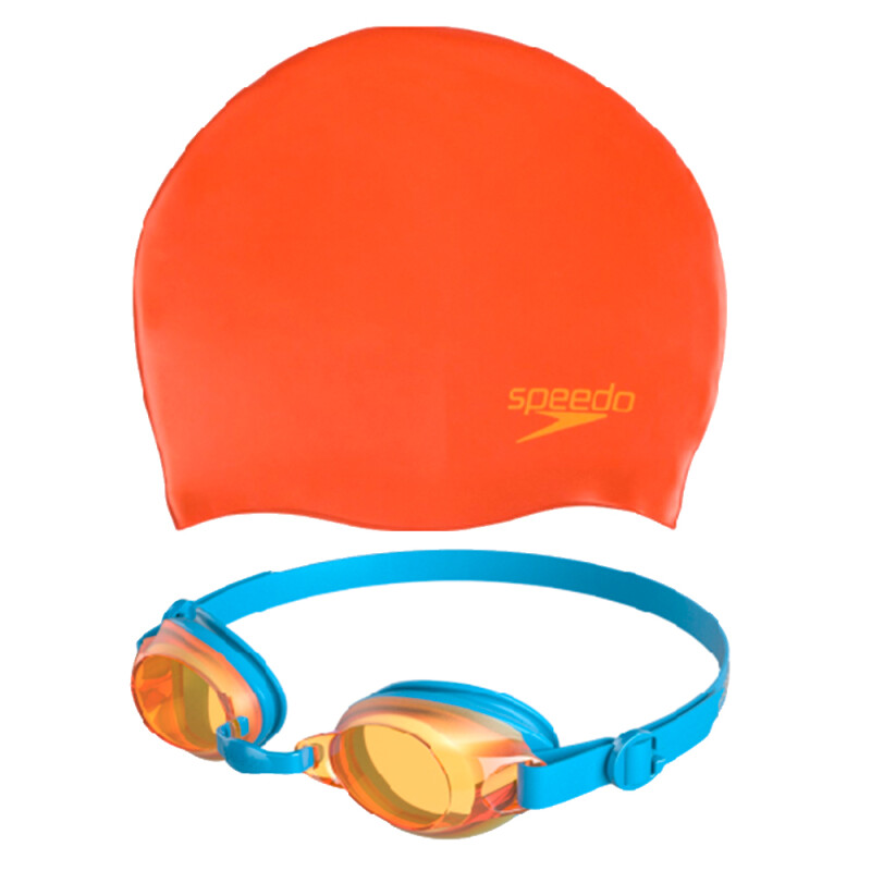 Antiparras Set Gorro Natacion Niños Speedo 6 a 14 - Depor