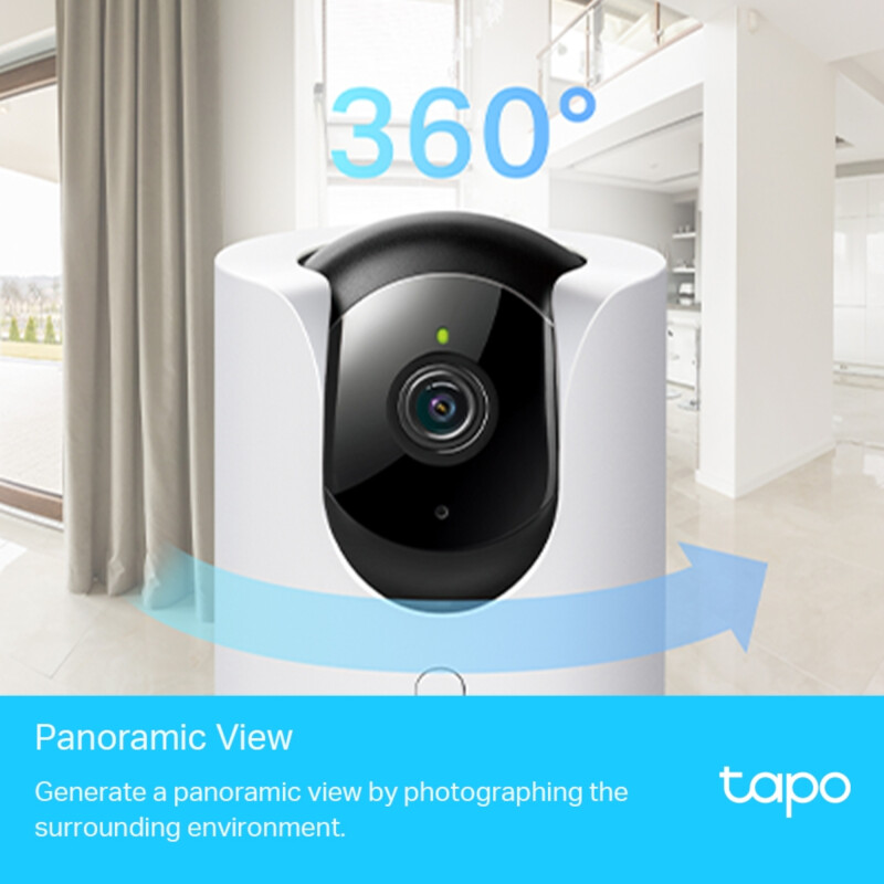 Cámara De Seguridad Tp-Link Tapo C225 Interior Visión Nocturna 2K 360° Cámara De Seguridad Tp-Link Tapo C225 Interior Visión Nocturna 2K 360°
