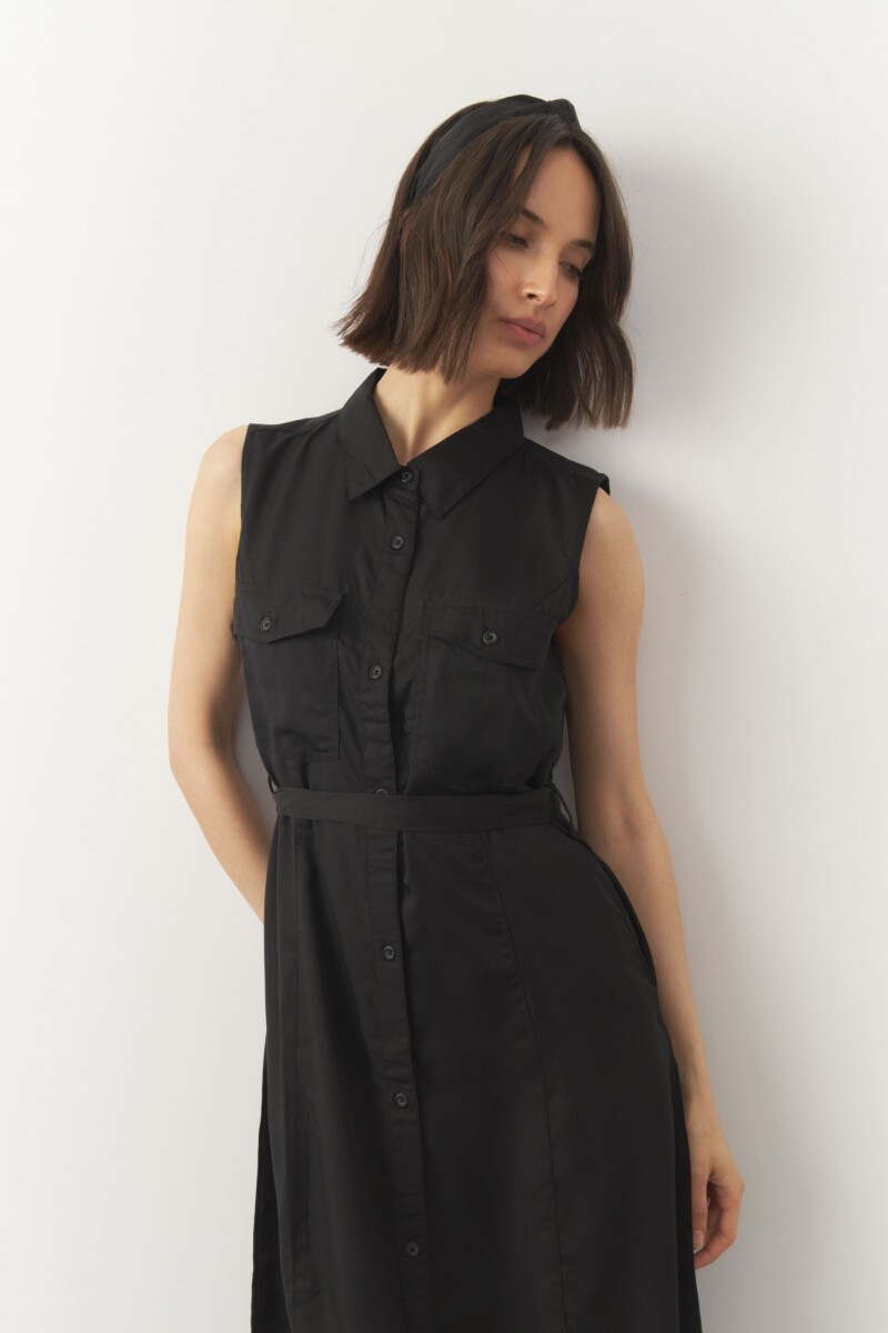 VESTIDO BARREIRO Negro