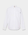Camisa Oxford Manga Larga Hombre White Yd