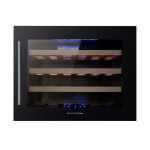 Enfriadora de vino Futura Plus FUT-EV22N vidrio negro 22 botellas negro