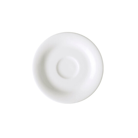 Plato para Capuchino de Porcelana Blanca 16 cm Actualite Plato para Capuchino de Porcelana Blanca 16 cm Actualite