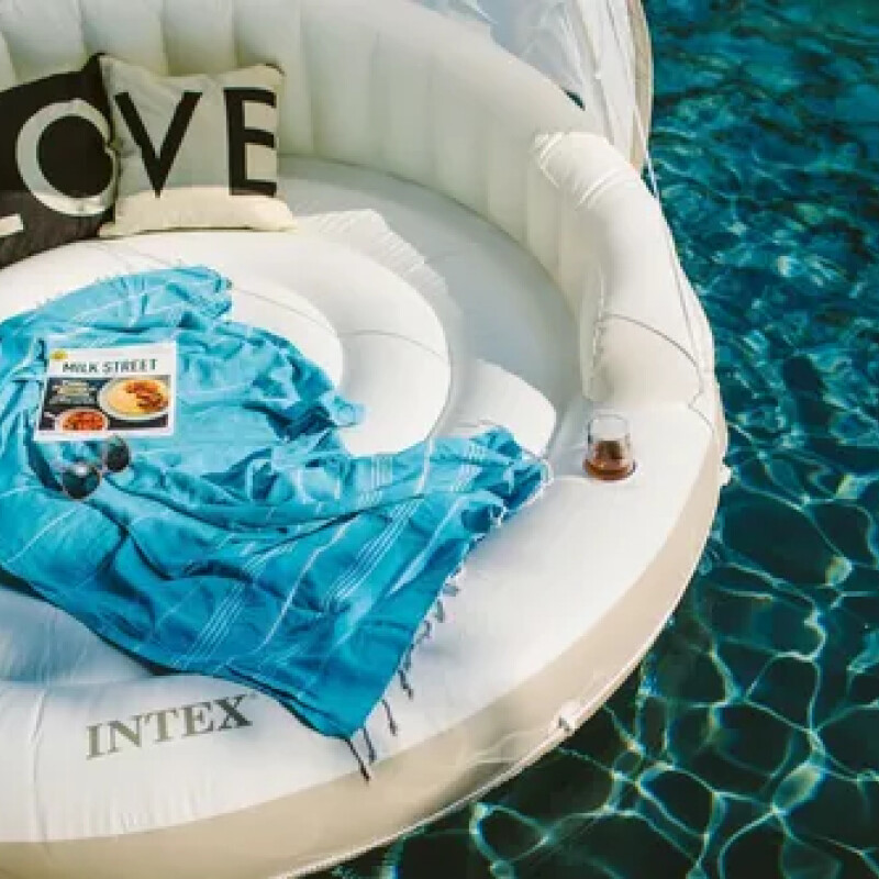 INTEX ISLA INFLABLE FLOTANTE PARA AGUA CON TOLDO Intex Isla Inflable Flotante Para Agua Con Toldo