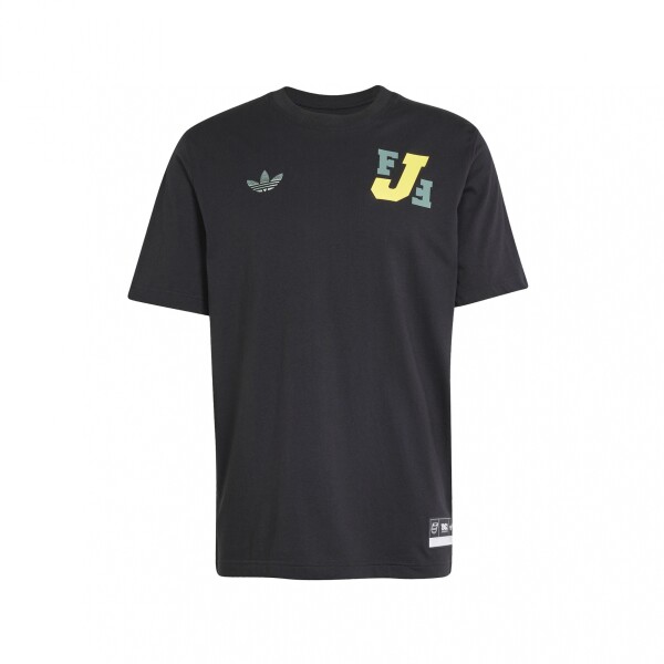 REMERA adidas JAMAICA VRCT Black & Yellow
