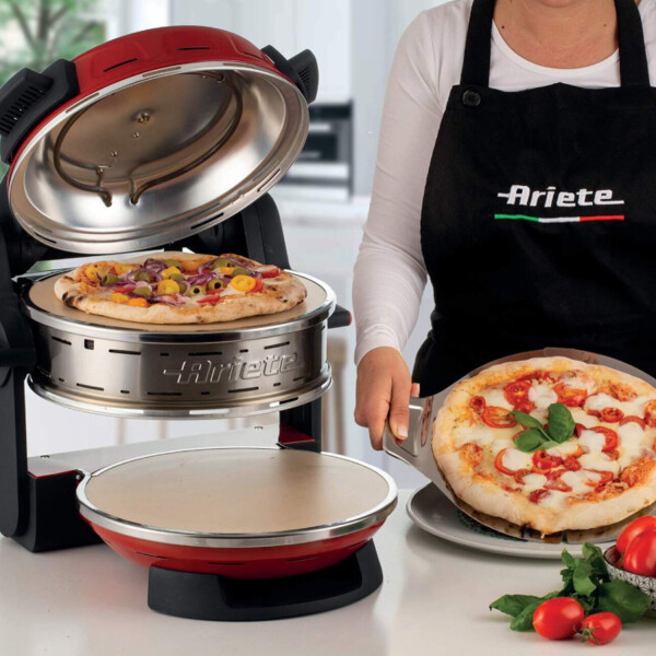 Horno De Pizza Doble Ariete 0927 En 4' Minutos PIZZERIA ARIETE DOBLE ROSSO 1460050