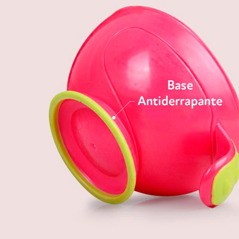 Set Preparador de Papillas Nuby con Pisador, Cuchara y Bowl Antideslizante Rosado