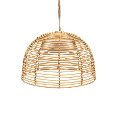 Colgante lámpara recargable cálida IP54 Ø35x22cm NW0050