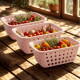 Set x3 Cesto mediano 3 lts ROSADO