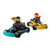 Bloques para armar Lego City Go Karts y pilotos de carreras 99 pcs 5+ Bloques Para Armar Lego City Go Karts Y Pilotos De Carreras 99 Pcs 5+
