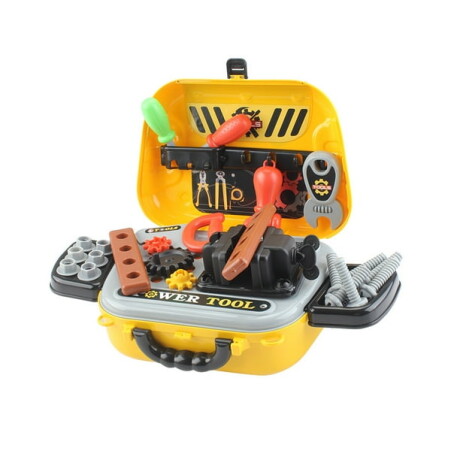 Juguete maleta construcción