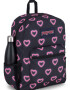 MOCHILA JANSPORT CROSS TOWN HAPPY HEARTS BLACK