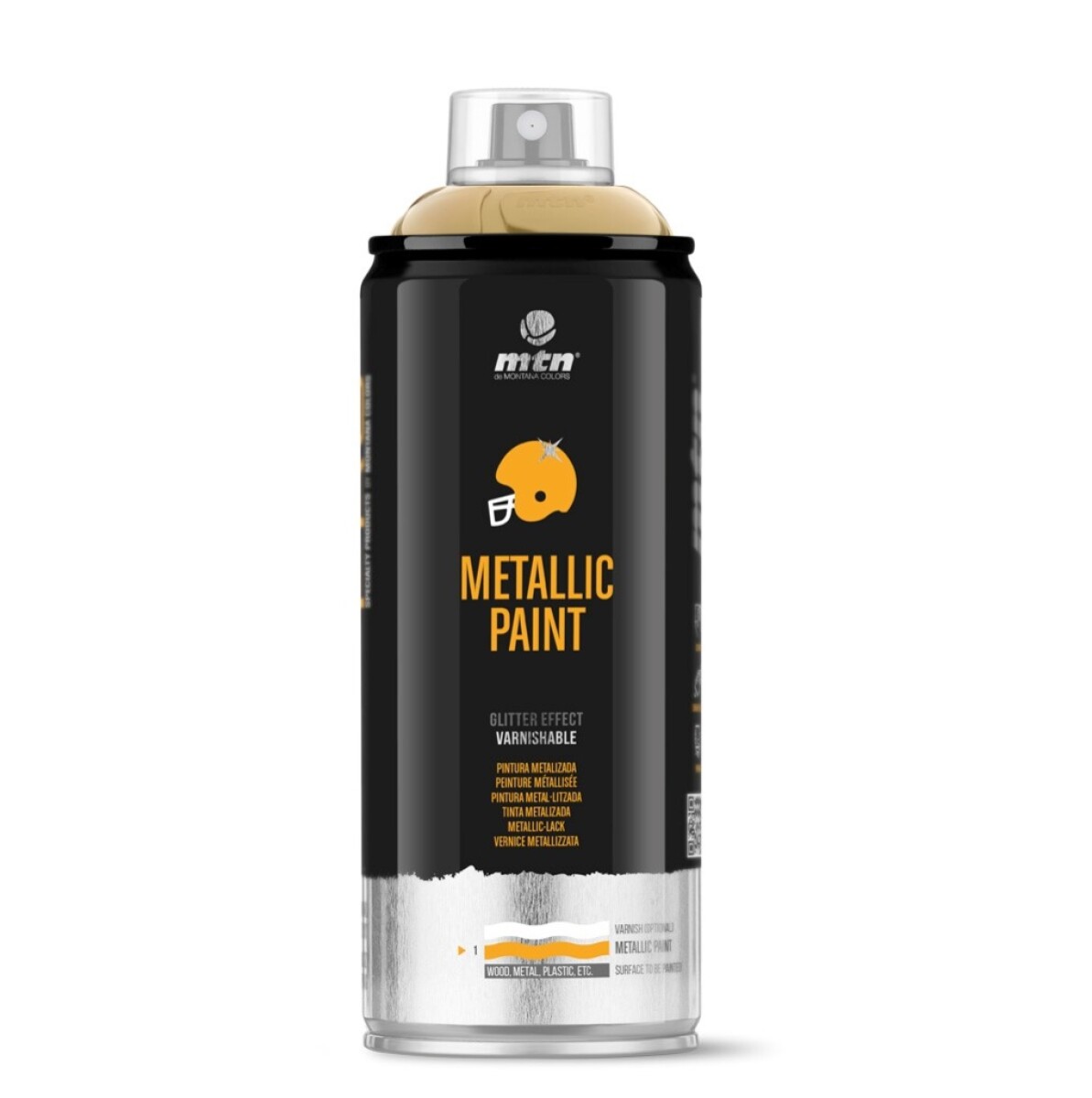 AEROSOL MTN PRO METALIZADO ORO 400ML 